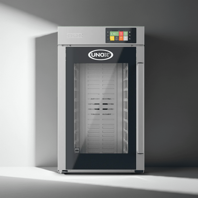 Unox XAEC-1013-EPR Electric Heated Holding Cabinet — EVEREO, 10 GN 1/1 trays, Compact Countertop