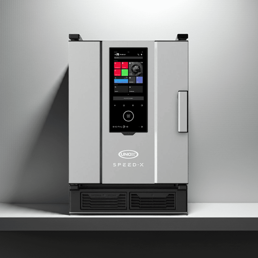 Unox XAPA-0523-EXRS Electric Combi Speed Oven — Speed-X Digital.ID, 5 GN 2/3 trays, Three-phase power supply, Countertop