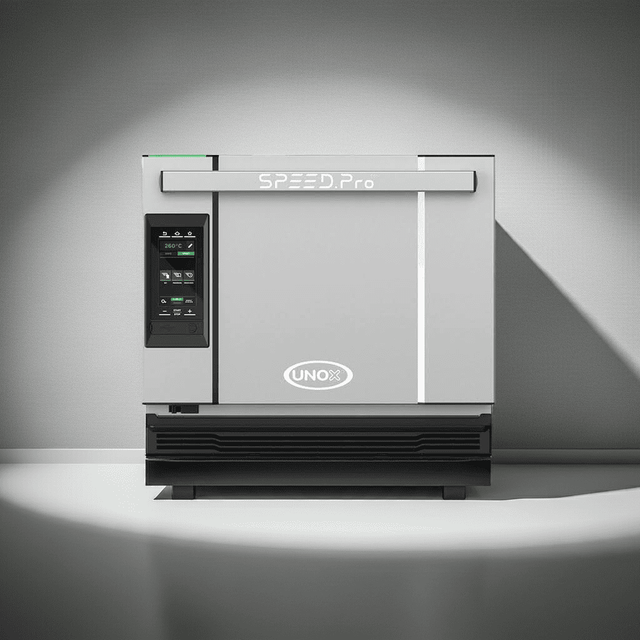 Unox XASR-03HS-SDDS Electric Speed Oven — Speed.Pro, 3 18"x13" trays, Single-phase power supply, Countertop