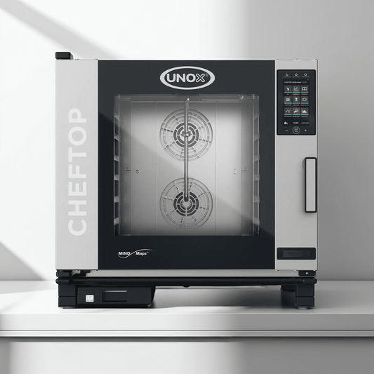 Unox XAVC-06FS-EPRM Electric Combi Oven — Cheftop MIND.Maps PLUS, 6 Full Size 18"x26" trays, Countertop
