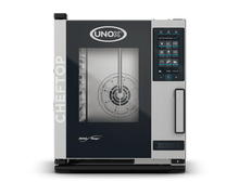 Unox XAVC-0511-GPRM Gas Combi Oven — Cheftop MIND.Maps PLUS, 5 GN 1/1 trays, Countertop - image