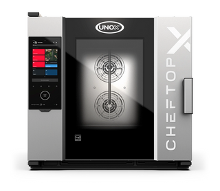 Unox XADA-06FS-EXRS Electric Combi Oven — Cheftop-X Digital.ID, 6 Full Size 18"x26" trays, Countertop