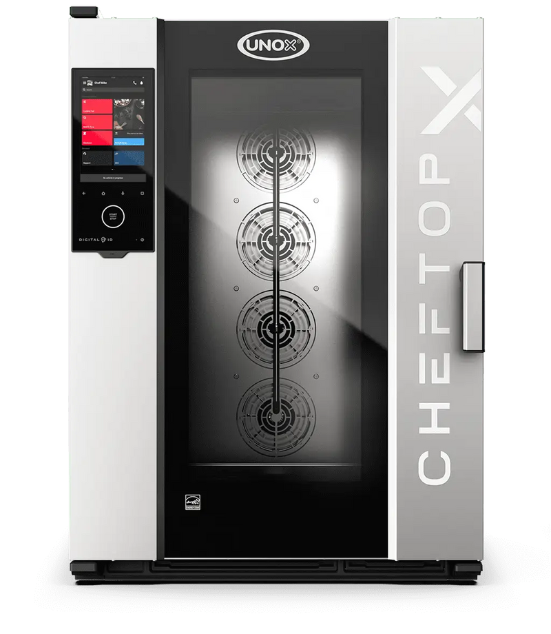 Unox XADA-10FS-GXRS Gas Combi Oven — Cheftop-X Digital.ID, 10 Full Size 18