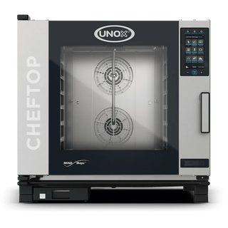 Unox XAVC-06FS-GPRM Gas Combi Oven — Cheftop MIND.Maps PLUS, 6 Full Size 18"x26" trays, Countertop