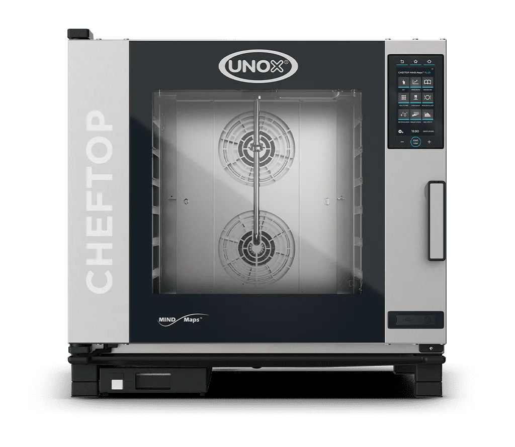 Unox XAVC-06FS-HPRM Combi Oven - Electric, 6 Full Size 18"x26" Trays, 480V / 3PH