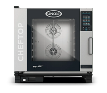 Unox XAVC-06FS-GPRM Gas Combi Oven — Cheftop MIND.Maps PLUS, 6 Full Size 18"x26" trays, Countertop - image
