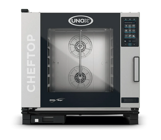Unox XAVC-06FS-GPRM Gas Combi Oven — Cheftop MIND.Maps PLUS, 6 Full Size 18"x26" trays, Countertop