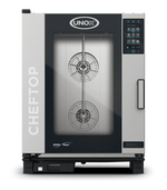 Thumbnail for Unox XAVC-1011-GPRM Gas Combi Oven — Cheftop MIND.Maps PLUS, 10 GN 1/1 trays, Countertop image 1