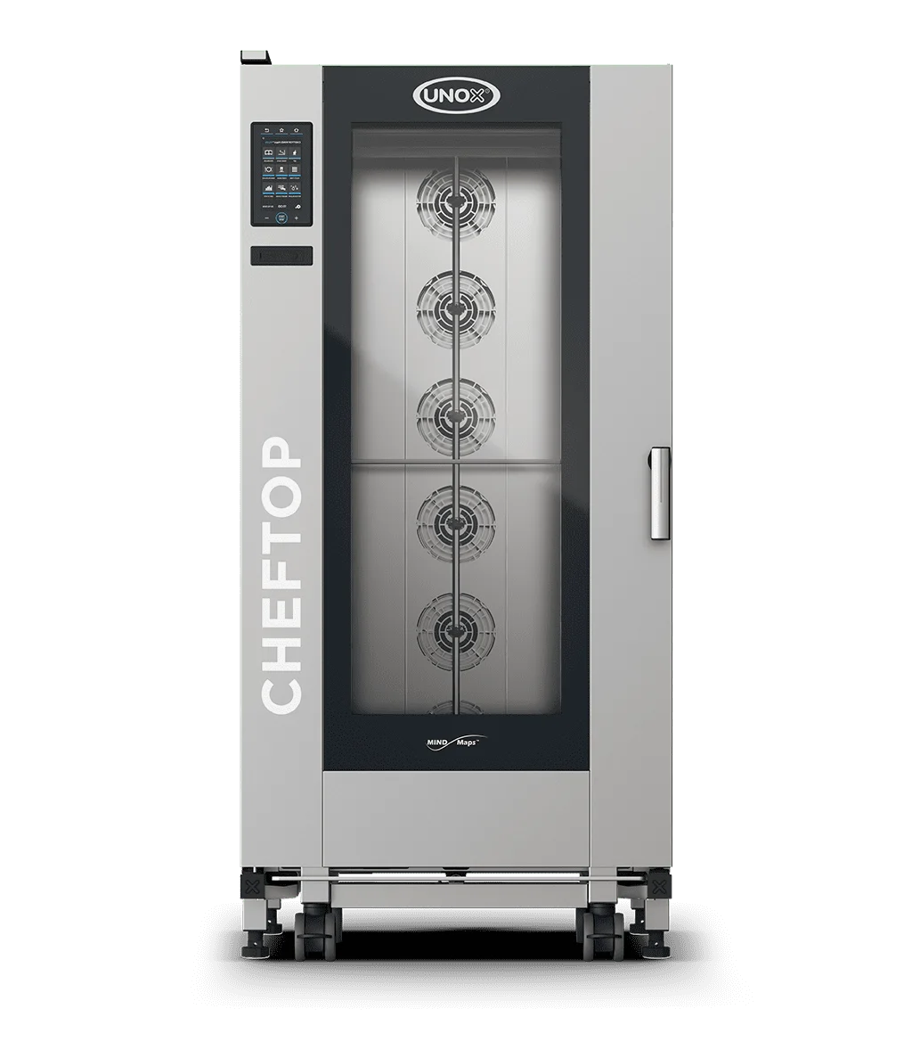 Unox XAVL-2021-HPRS Combi Oven - Electric, 20 GN 2/1 Trays, 480V / 3PH