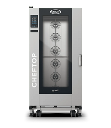 Unox XAVL-2021-HPRS Electric Combi Oven — Cheftop MIND.Maps PLUS Big, 20 GN 2/1 trays, 480V / 3PH only, Floor Model - image
