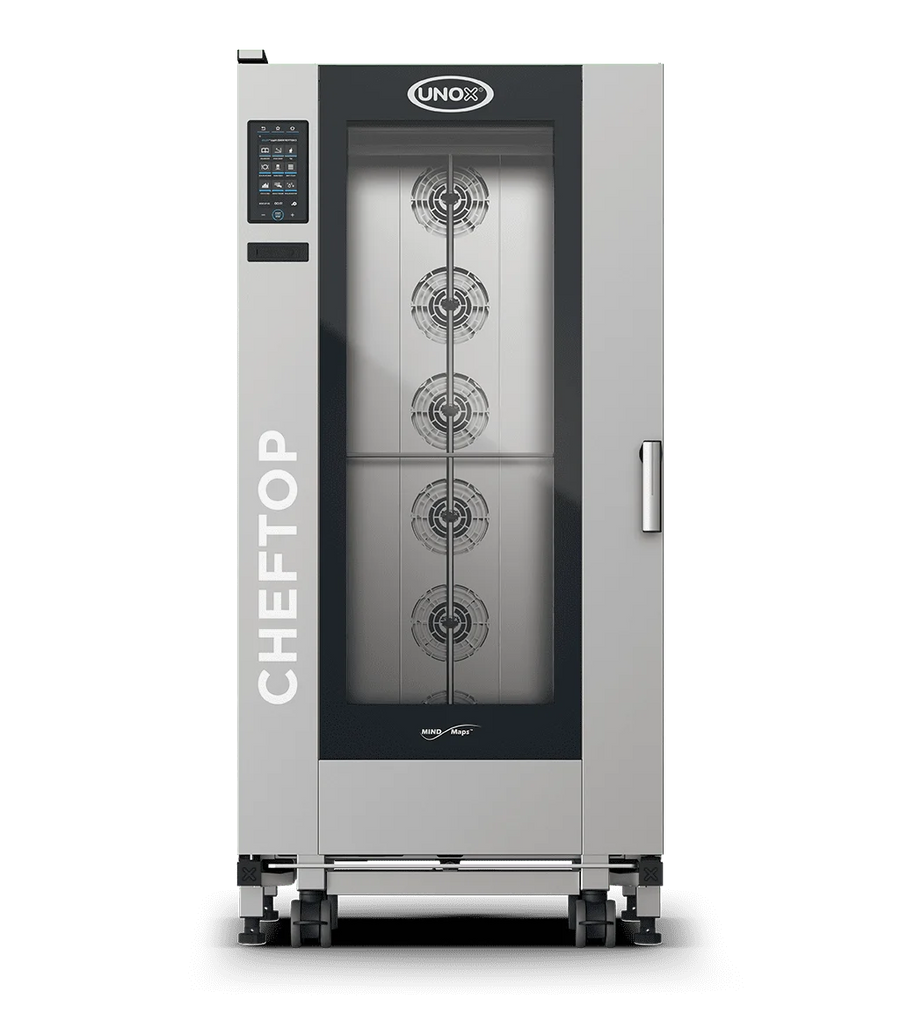 Unox XAVL-2021-NPRS Gas Combi Oven — Cheftop MIND.Maps PLUS Big, 20 GN 2/1 trays, 208/240V / 1PH only, Floor Model