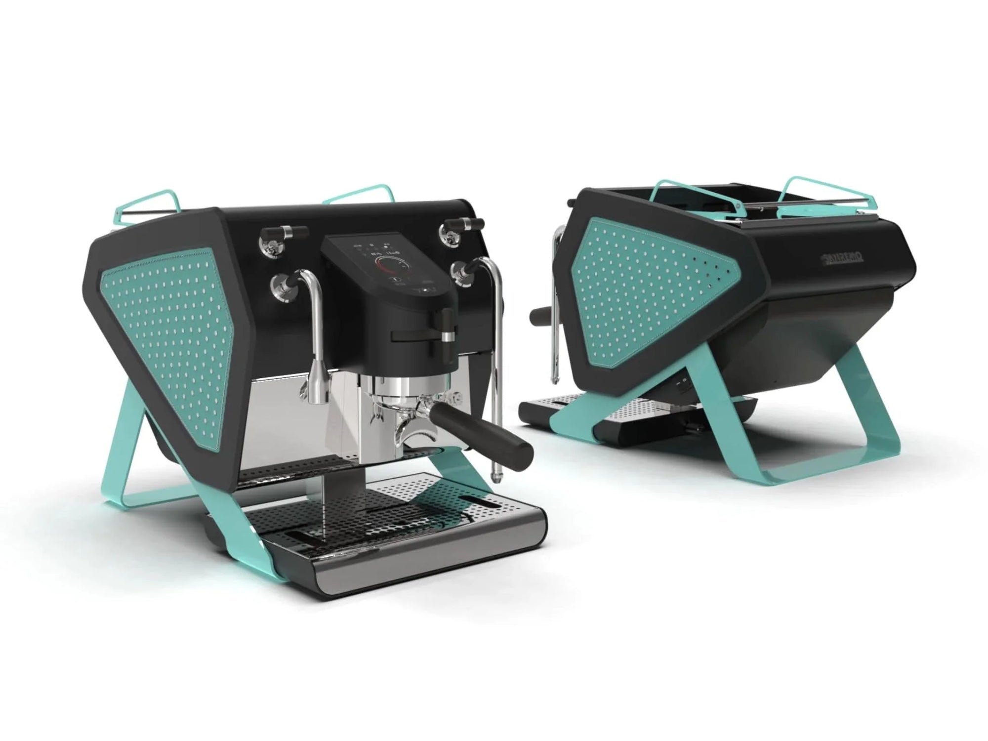 Sanremo You Espresso Machine — Acquamarine Black
