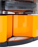 Thumbnail for Zumex 04810 Essential Automatic Feed Citrus Juicer — 27 Fruits / Minute, Orange Color, Original System® squeezing system image 2