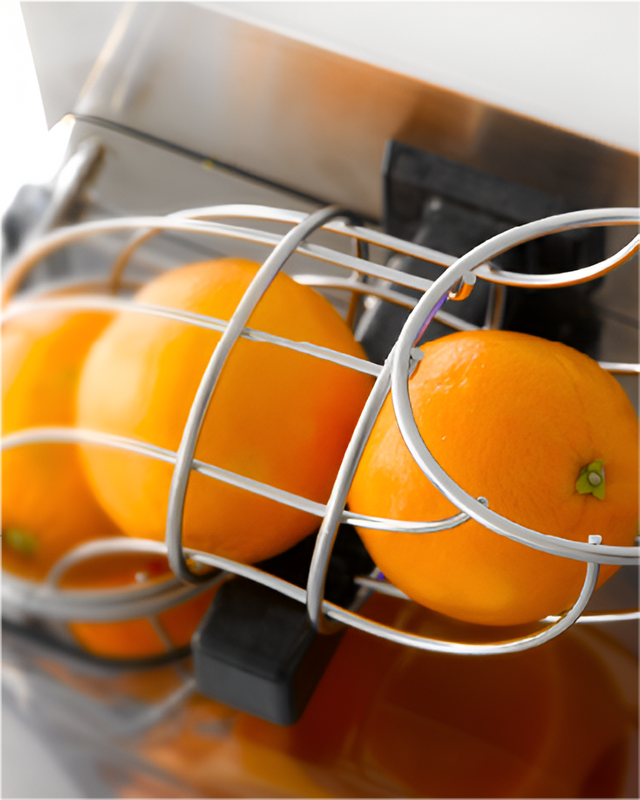 Zumex 12547 Essential Pro Pulpout Automatic Feed Citrus Juicer — 27 Fruits / Minute, Graphite Color, Original System® squeezing system