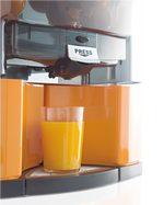 Thumbnail for Zumex 12547 Essential Pro Pulpout Automatic Feed Citrus Juicer — 27 Fruits / Minute, Black Color, Original System® squeezing system image 3