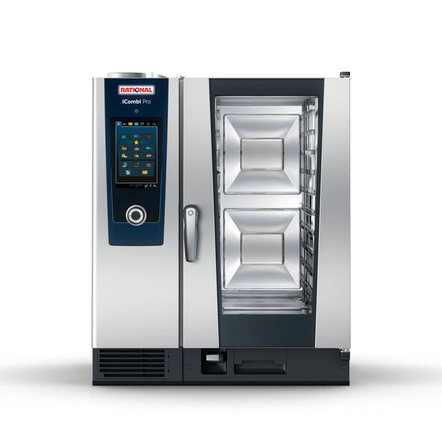 Rational iCombi Pro ICP 10-HALF E 208/240V 3PH (LM100DE) Electric Combi Oven — 10 Pan, Half-Size, 208/240V, 3 Phase