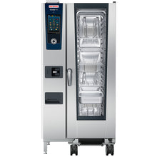 Rational iCombi Pro ICP 20-HALF NG 120V 1PH (LM100FG) Natural Gas Combi Oven — 20 Pan, Half-Size, 120V, 1 Phase - image