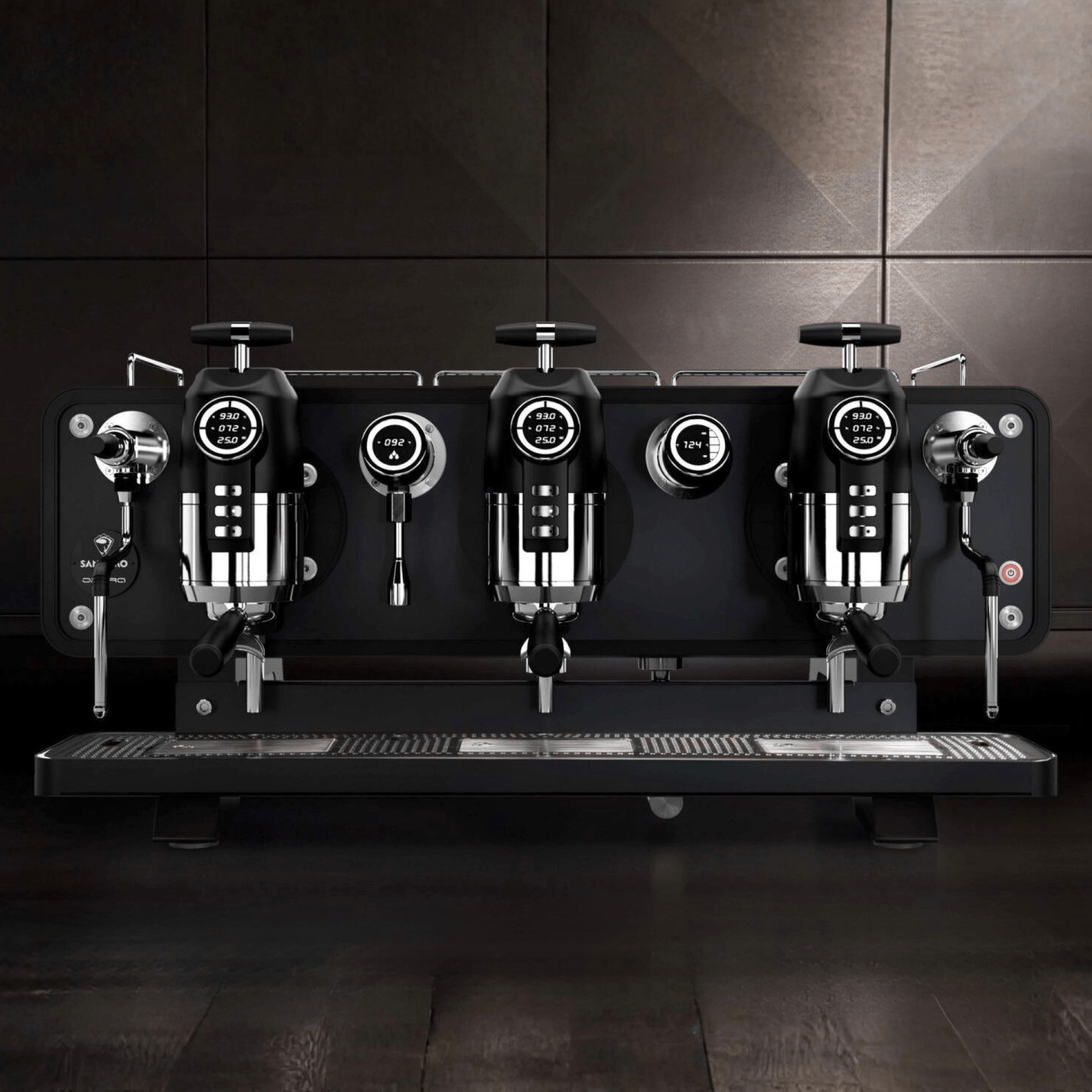 Sanremo Opera 2.0 3 Group Espresso Machine — Black