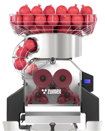 Thumbnail for Zumex 11816 Speed Pomegranates Juice Corner Automatic Feed Juicer — 30 Fruits / Minute, with Wide Oiled Oak Podium image 2