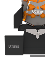 Thumbnail for Zumex 09962 Speed S +plus All-in-One Automatic Feed Juicer — 40 Fruits / Minute, Self Service, with Slim Black Podium image 3