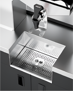 Thumbnail for Zumex 11815 Speed Up Juice Corner Automatic Feed Juicer — 40 Fruits / Minute, with Oiled Oak Podium image 4