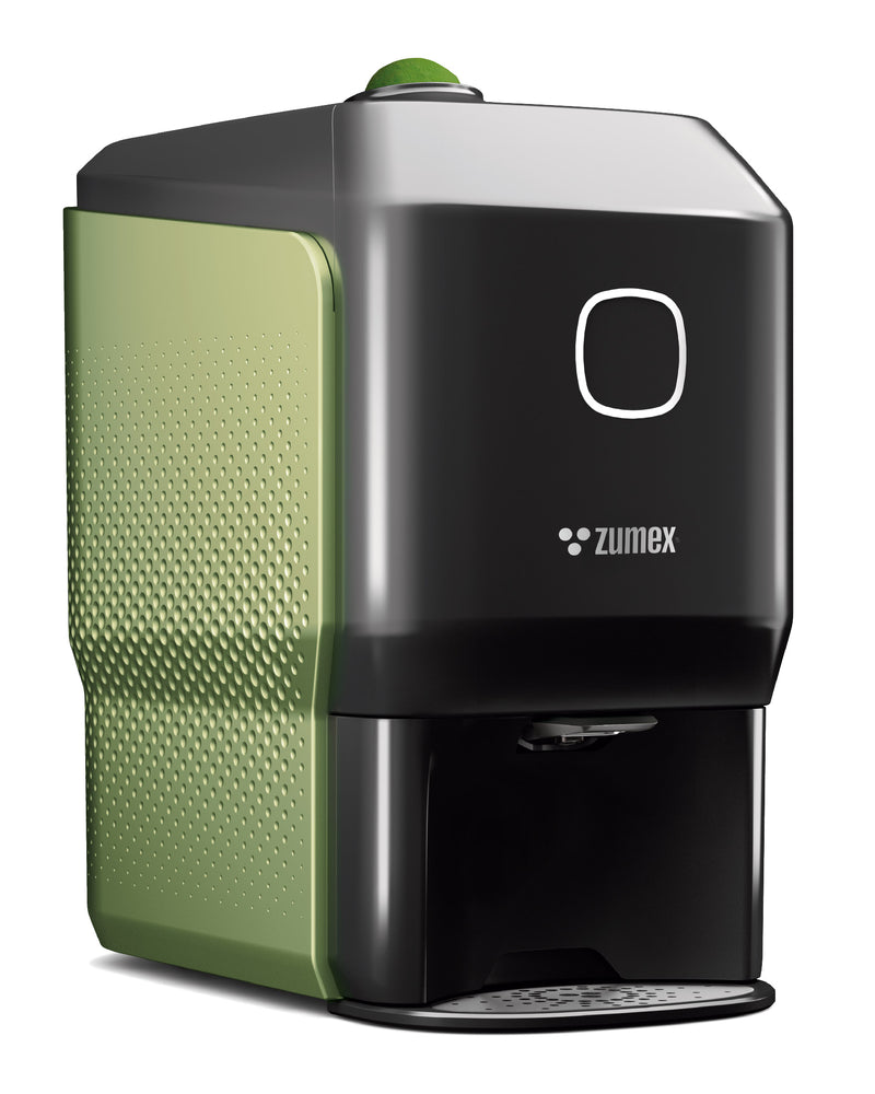 Zumex 10867 Soul Series 2 Limes Edition Commercial Citrus Juicer — 36 Fruits/Minute, Black & Light Green Color, Conical System®